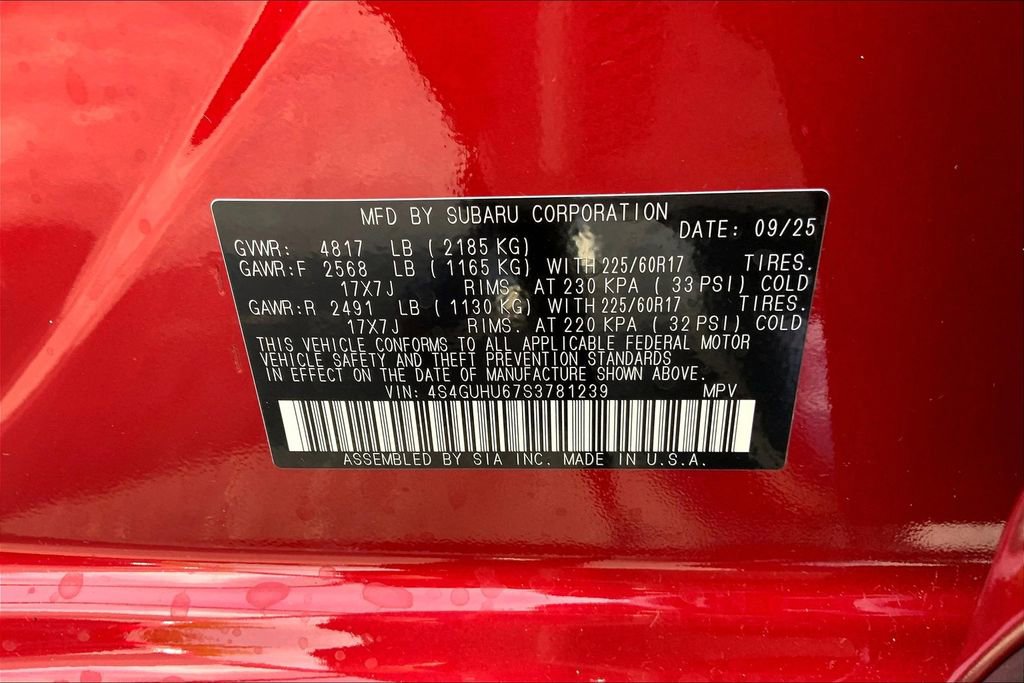 New 2025 Subaru Crosstrek 2.5i Wilderness image 16