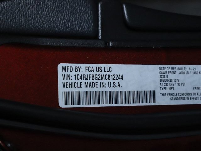 Used 2021 Jeep Grand Cherokee Limited w/ Quick Order Package 28K 80th AWD/4WD image 21