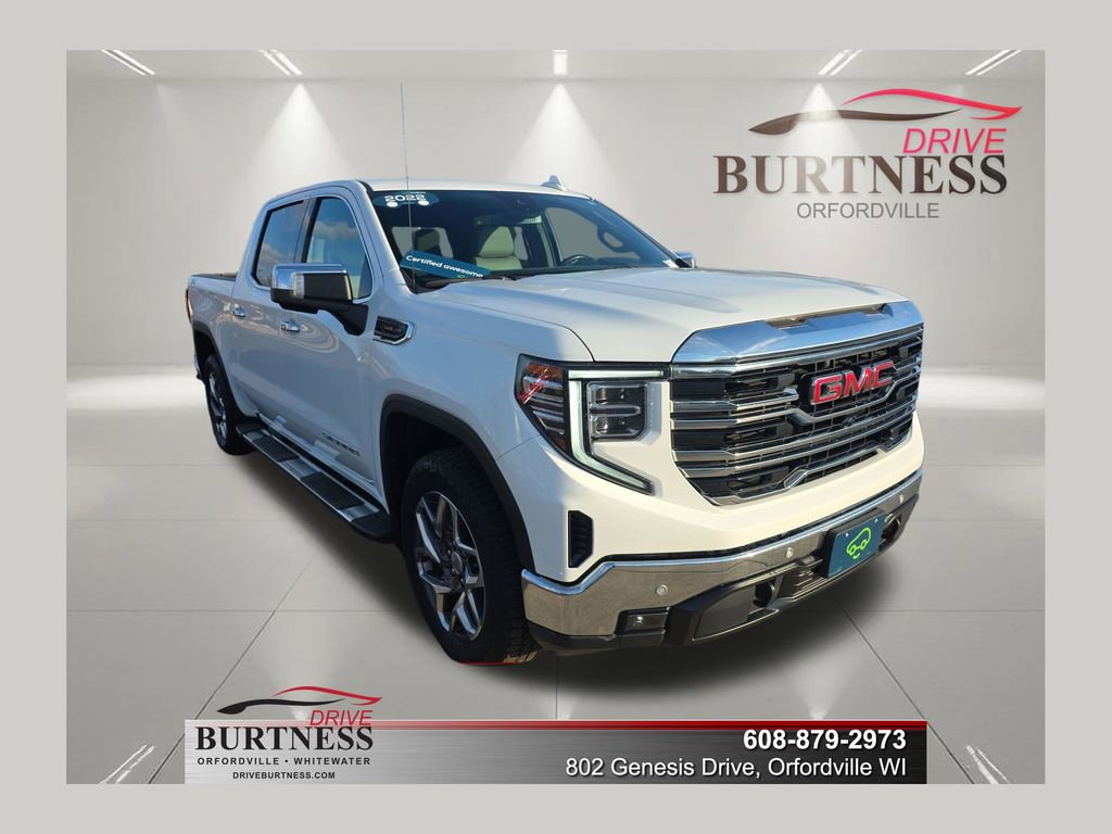 Certified 2022 GMC Sierra 1500 SLT w/ SLT Premium Plus Package AWD/4WD image 1