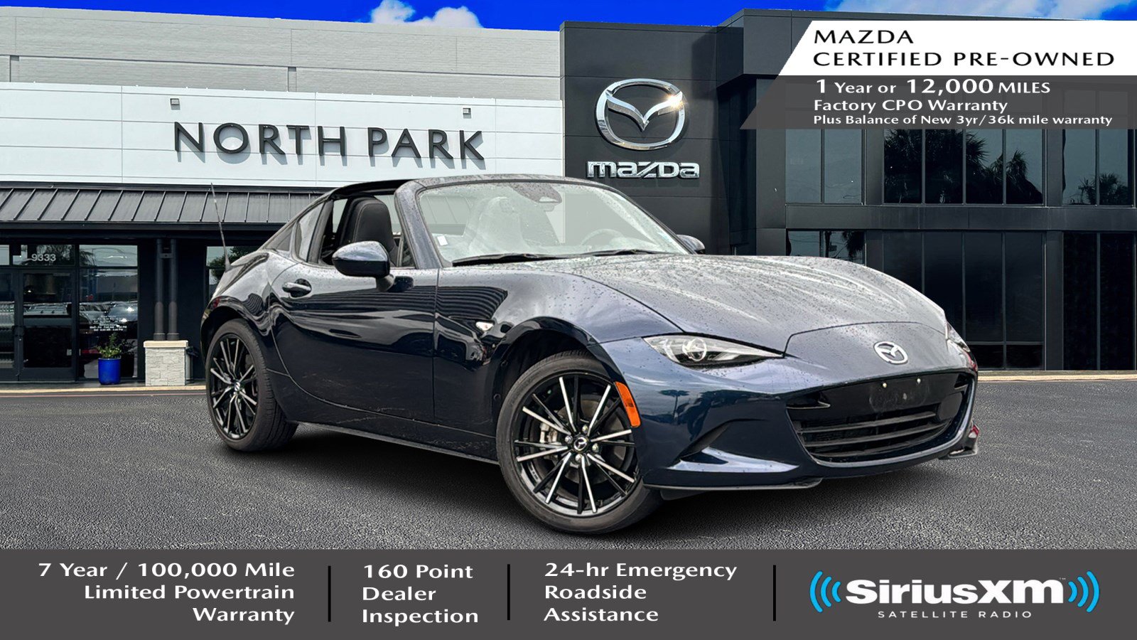 Certified 2025 MAZDA MX-5 Miata RF Grand Touring