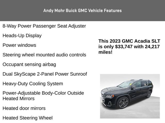 Used 2023 GMC Acadia SLT w/ Technology Package image 14