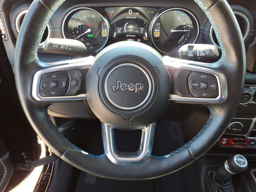 Used 2023 Jeep Wrangler Unlimited Rubicon 4xe w/ Steel Bumper Group AWD/4WD image 24