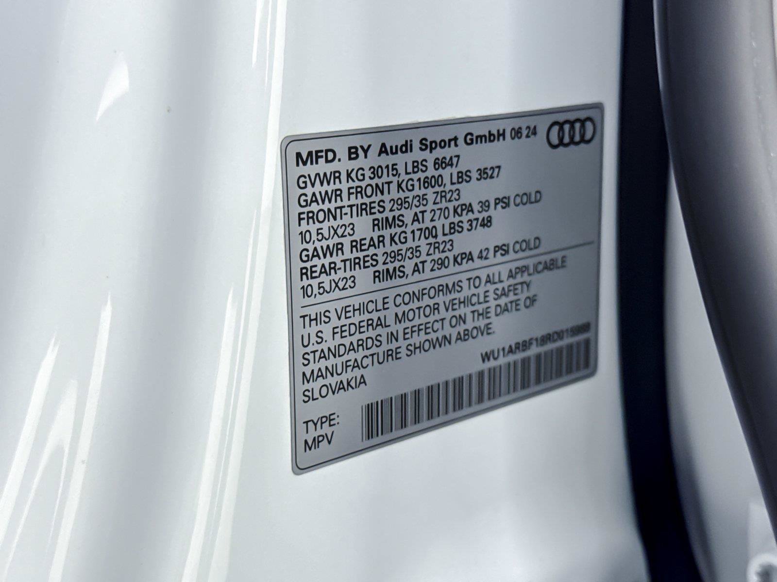 Certified 2024 Audi RS Q8 AWD/4WD image 28