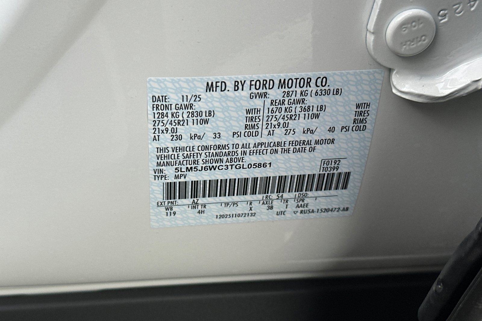 New 2026 Lincoln Aviator Premiere w/ Jet Appearance Package image 26