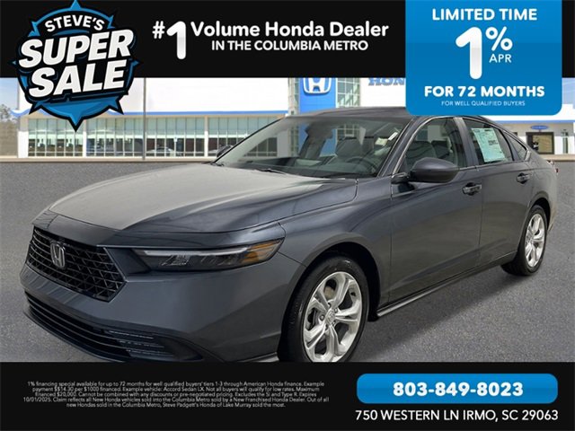 New 2025 Honda Accord LX