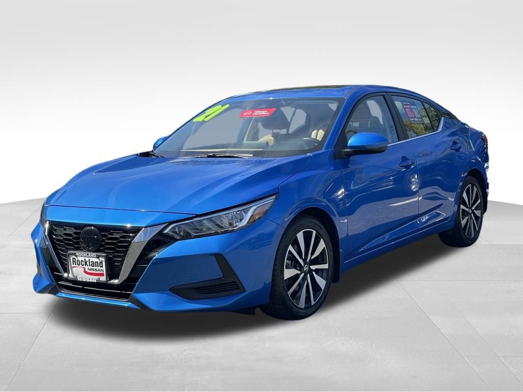 Certified 2021 Nissan Sentra SV w/ SV Premium Package FWD image 2
