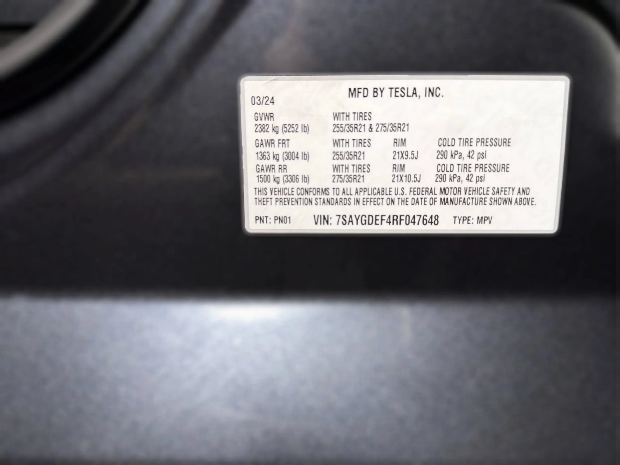 Used 2024 Tesla Model Y Performance AWD/4WD image 14