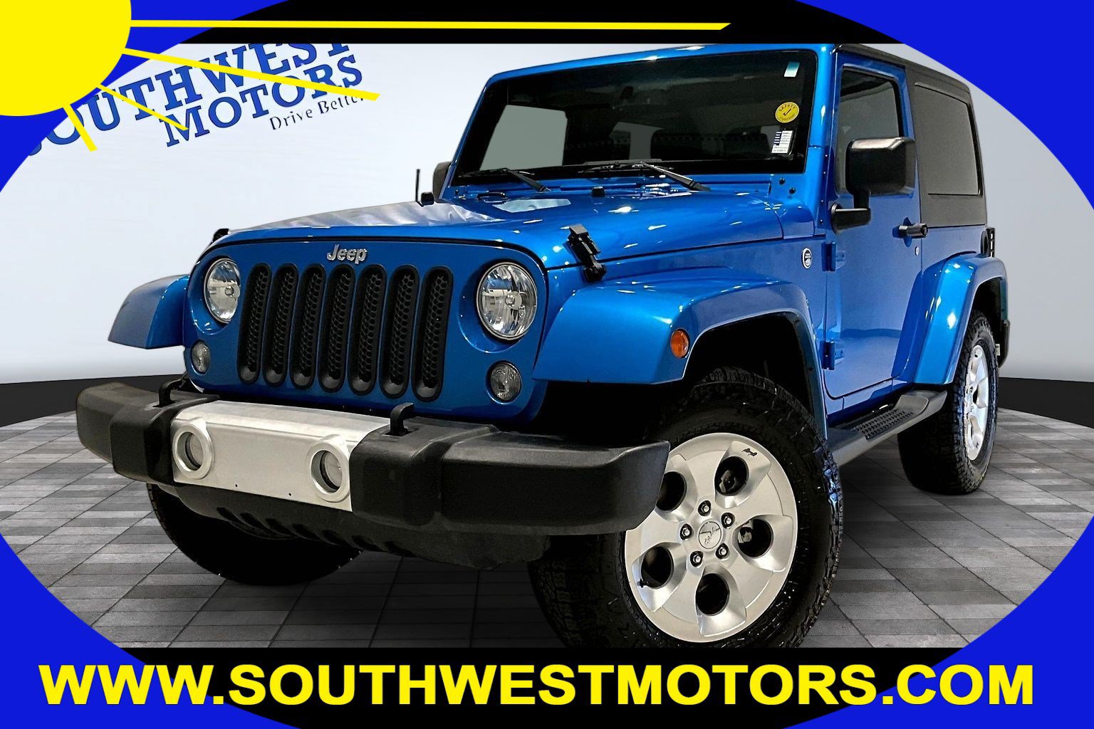 Used 2015 Jeep Wrangler Sahara w/ Connectivity Group AWD/4WD image 1