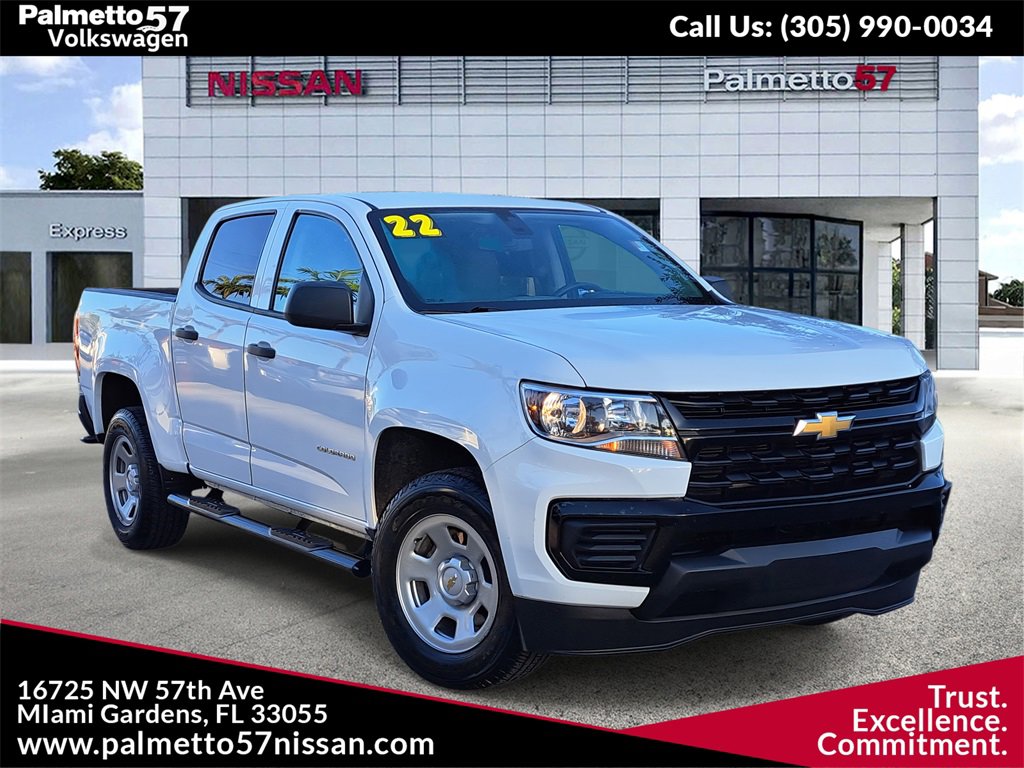 Used 2022 Chevrolet Colorado W/T w/ WT Convenience Package
