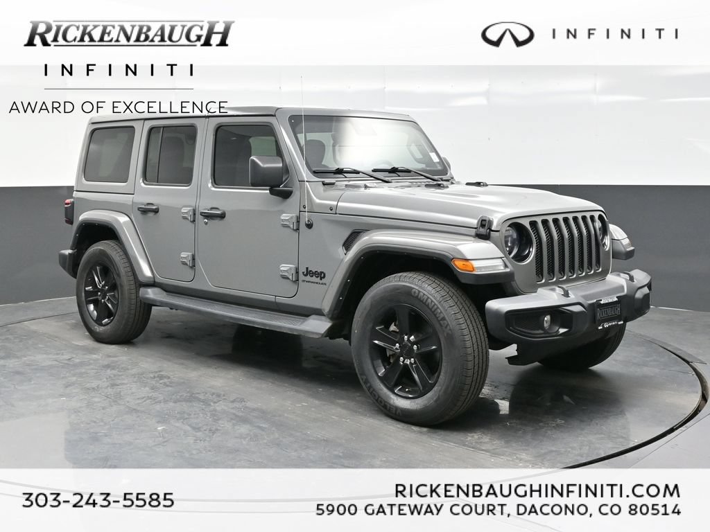 Used 2023 Jeep Wrangler Unlimited Sahara AWD/4WD image 1