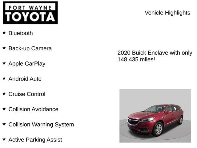 Used 2020 Buick Enclave Essence w/ Sound and Sites Package AWD/4WD image 8
