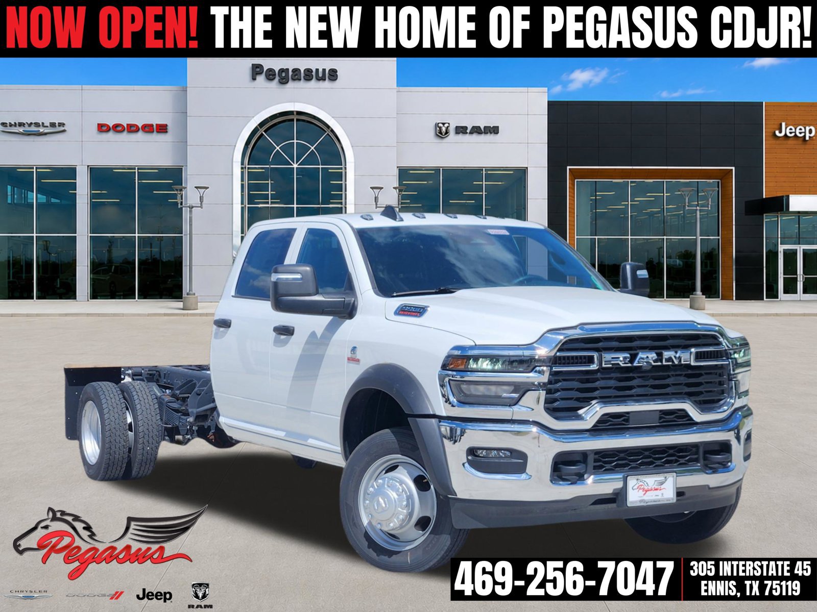 New 2026 RAM 5500 Tradesman w/ Chrome Appearance Group
