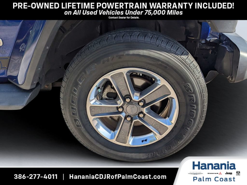 Used 2018 Jeep Wrangler Unlimited Sahara w/ Uconnect 4C Nav & Sound Group AWD/4WD image 10