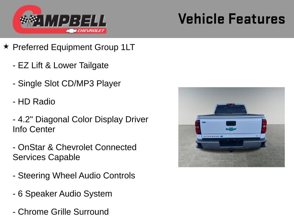 Used 2018 Chevrolet Silverado 1500 LT w/ LT Eassist Package image 16