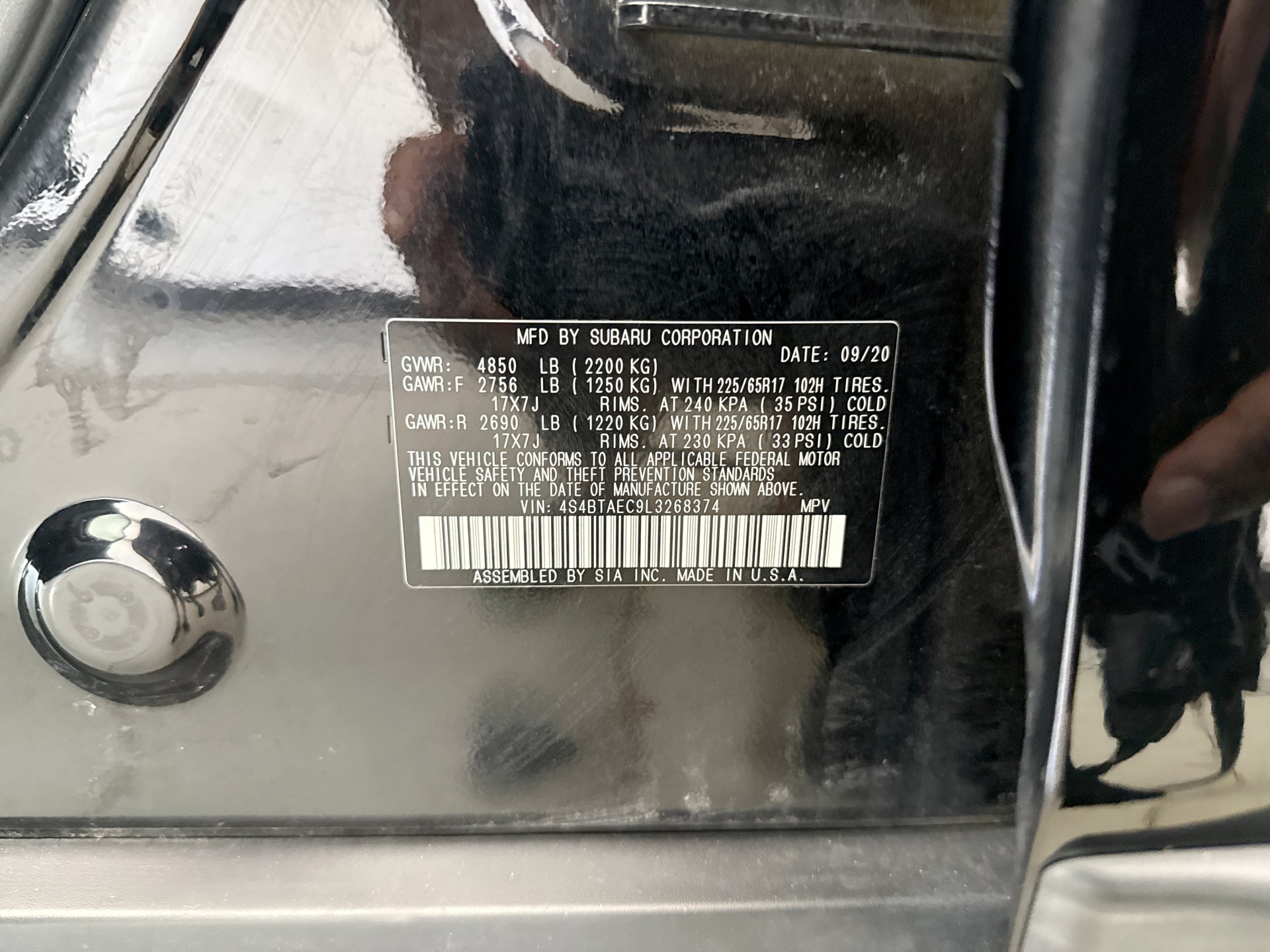 Used 2020 Subaru Outback Premium AWD/4WD image 18
