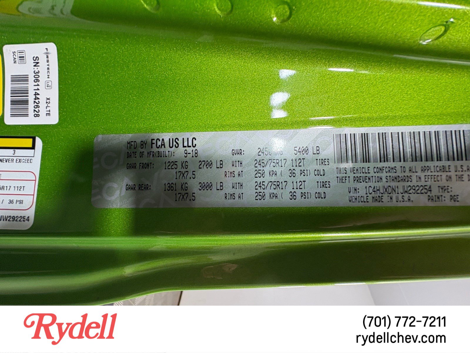 Used 2018 Jeep Wrangler Unlimited Sport AWD/4WD image 22