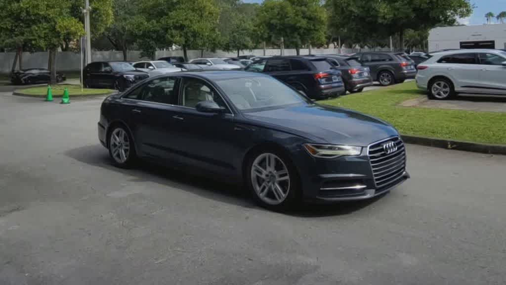 Used 2016 Audi A6 3.0T Premium Plus w/ S Line Sport Package AWD/4WD video 2