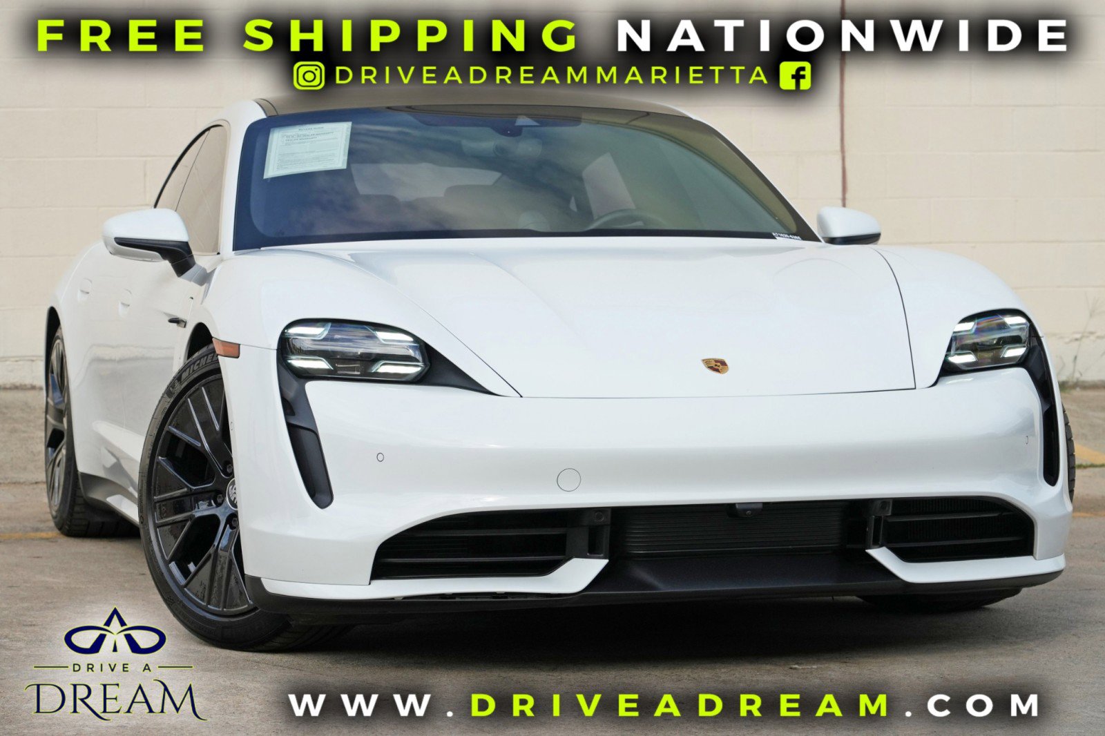Used 2020 Porsche Taycan Turbo w/ Premium Package AWD/4WD image 2