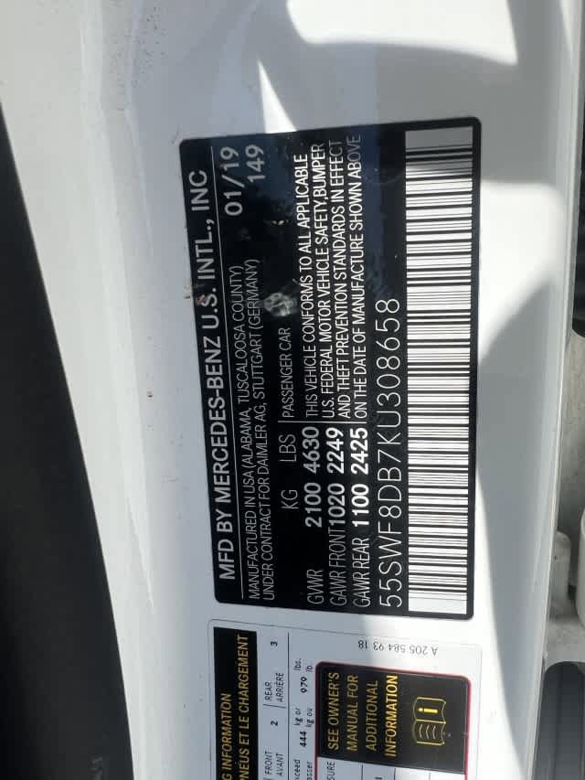 Certified 2019 Mercedes-Benz C 300 Sedan image 15