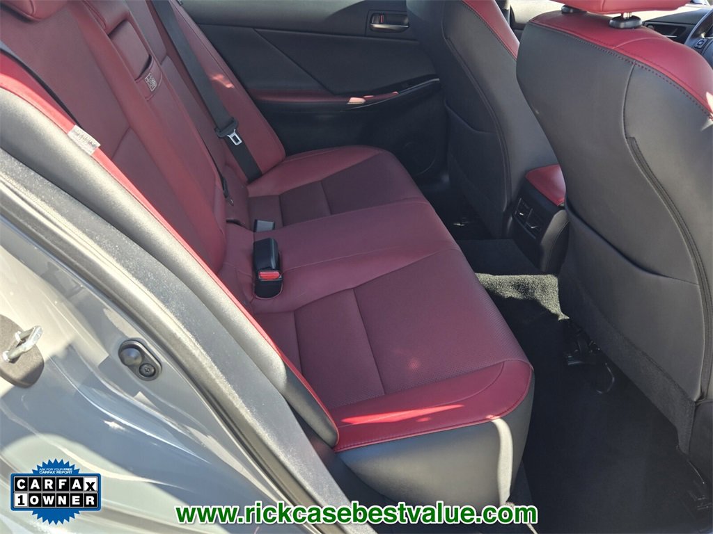 Used 2024 Lexus IS 350 F Sport w/ Accessory Package 2 image 16