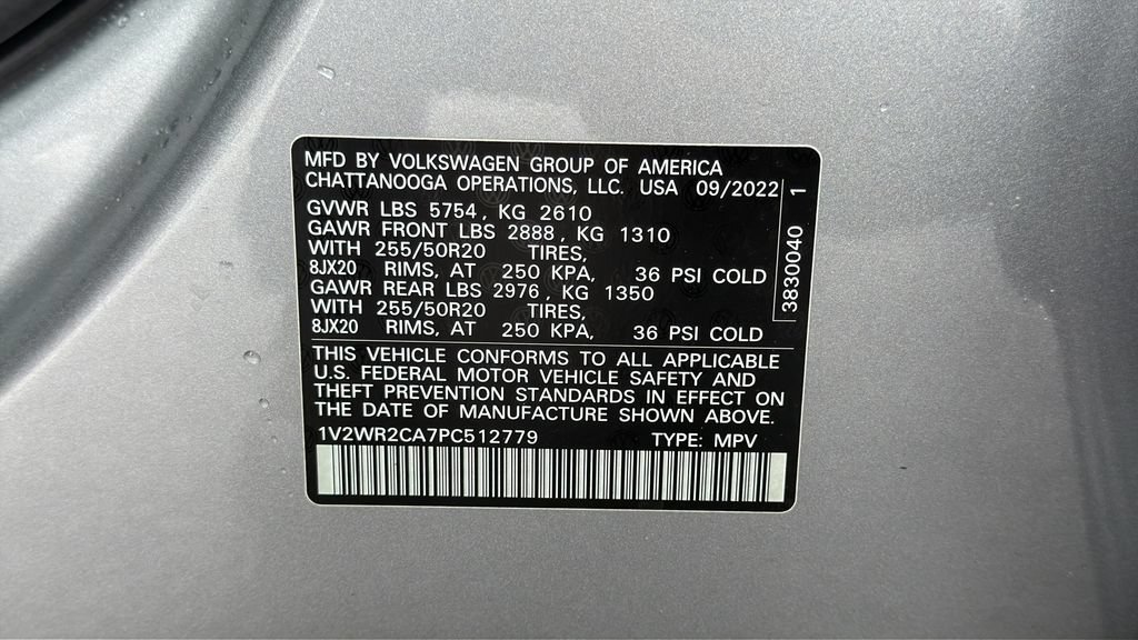 Certified 2023 Volkswagen Atlas SE FWD image 27