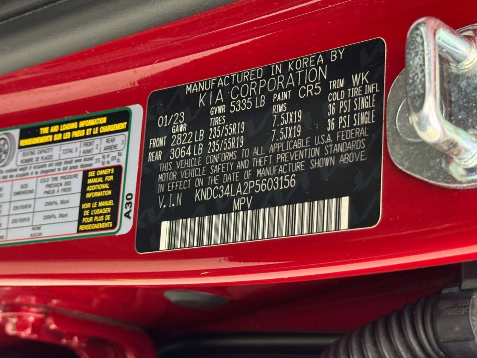 Used 2023 Kia EV6 Wind w/ Wind Technology Package image 45