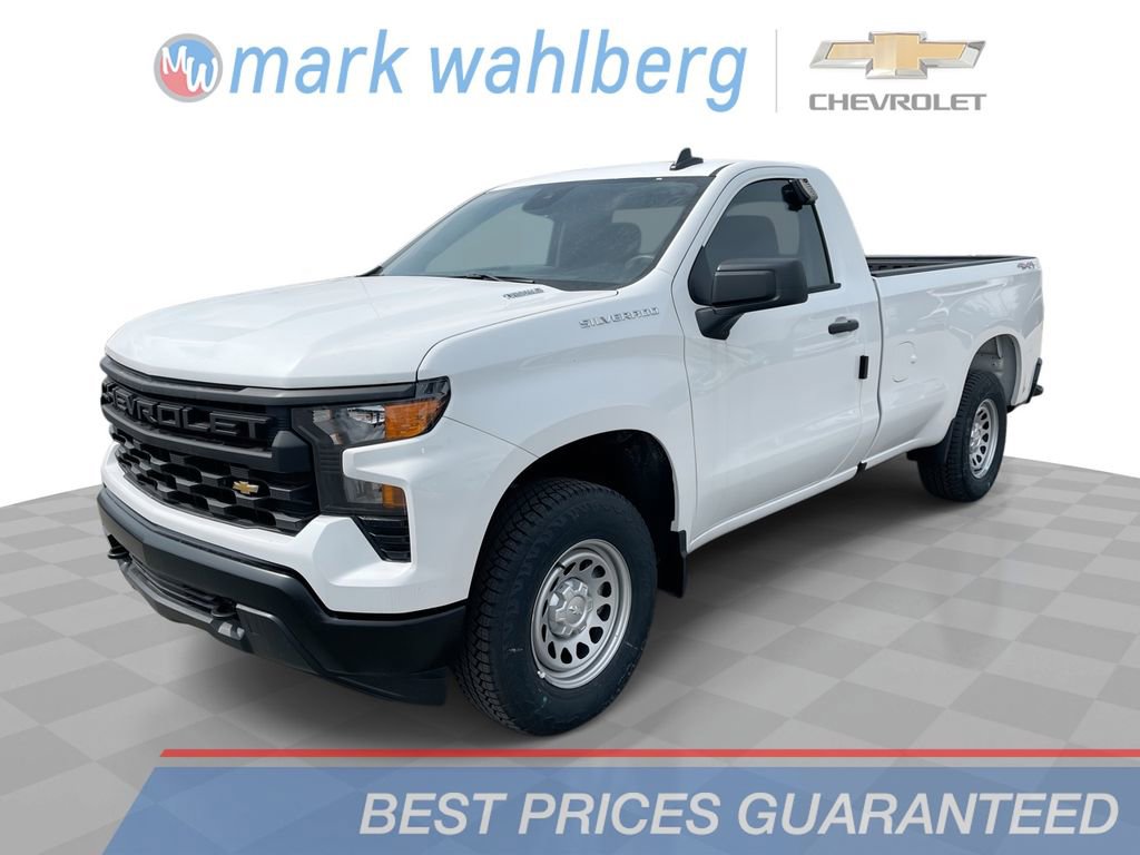 New 2026 Chevrolet Silverado 1500 W/T w/ WT Value Package AWD/4WD image 1