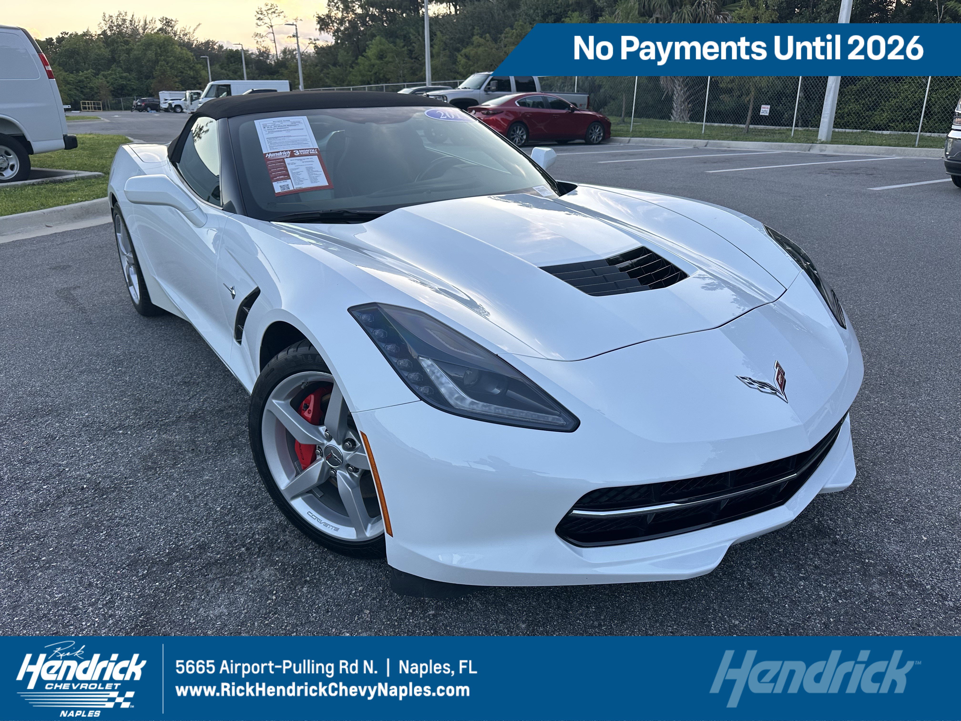 Used 2015 Chevrolet Corvette Stingray Convertible