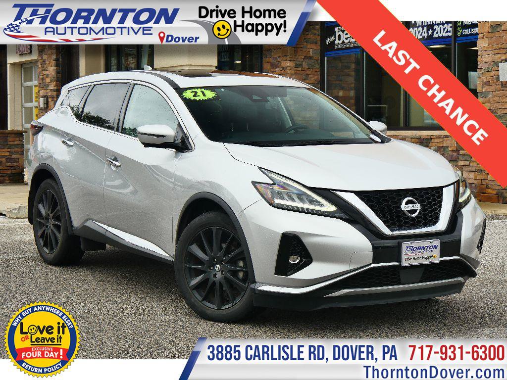 Used 2021 Nissan Murano SL w/ SL Moonroof Package AWD/4WD image 1