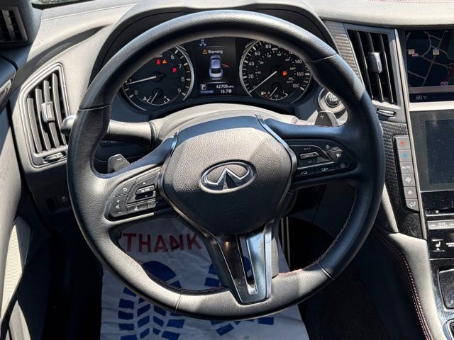 Used 2023 INFINITI Q50 Red Sport 400 w/ Black Opal Edition AWD/4WD image 55