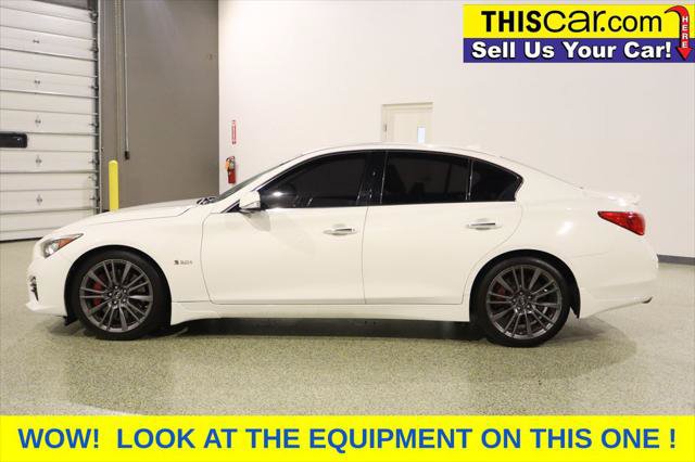 Used 2017 INFINITI Q50 Red Sport 400 RWD image 5