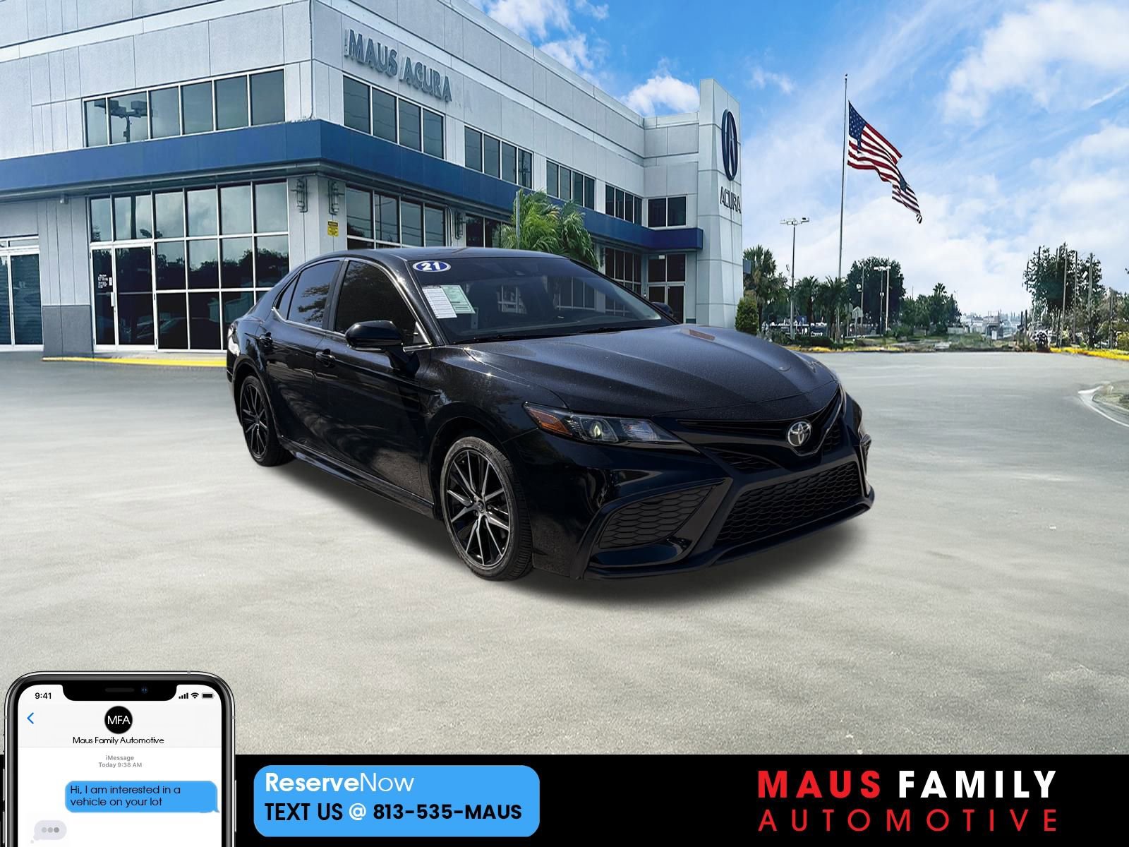 Used 2021 Toyota Camry SE w/ Convenience Package 360° Tour