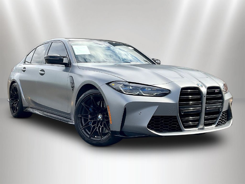 Used 2024 BMW M3 Competition w/ Parking Assistance Package AWD/4WD image 3