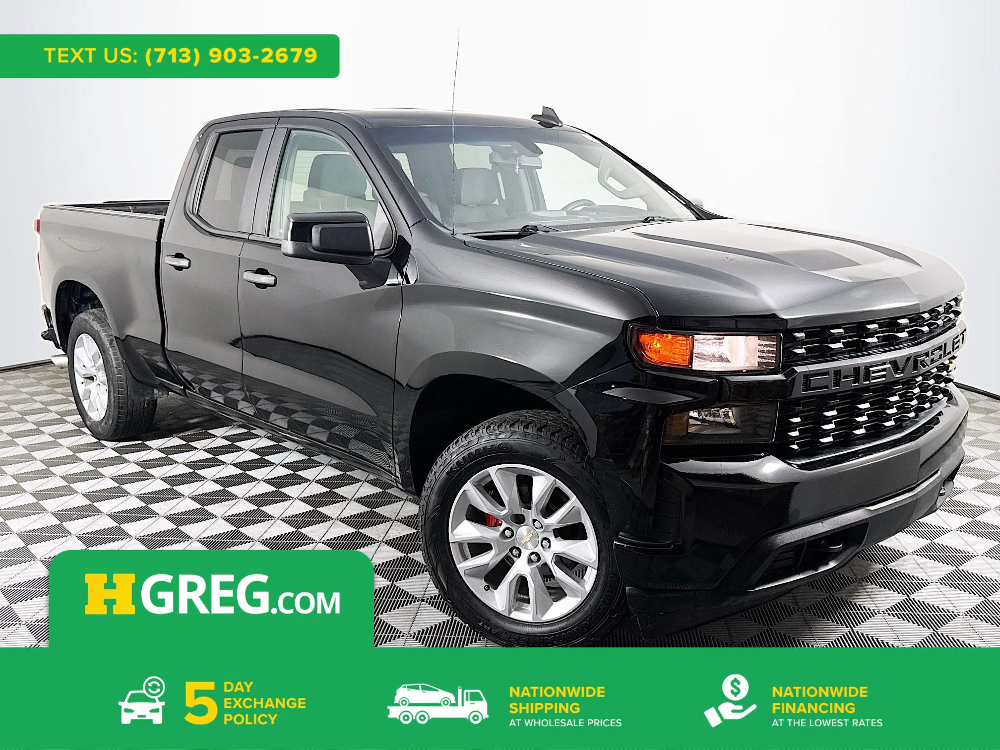 Used 2020 Chevrolet Silverado 1500 Custom w/ Custom Value Package RWD image 1