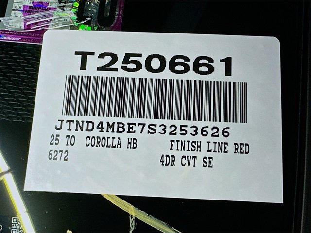 New 2025 Toyota Corolla SE image 24