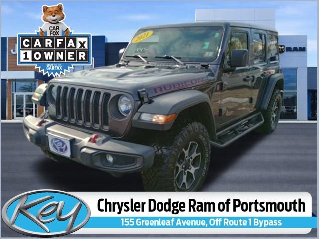 Used 2021 Jeep Wrangler Unlimited Rubicon AWD/4WD image 1