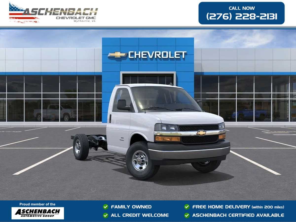 New 2025 Chevrolet Express 3500 w/ Power Convenience Package RWD image 1
