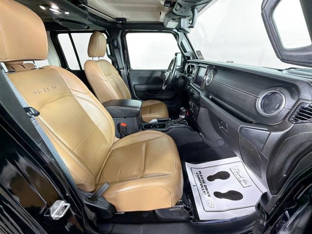 Used 2021 Jeep Wrangler Unlimited Sahara w/ Uconnect 4C Nav & Sound Group image 28