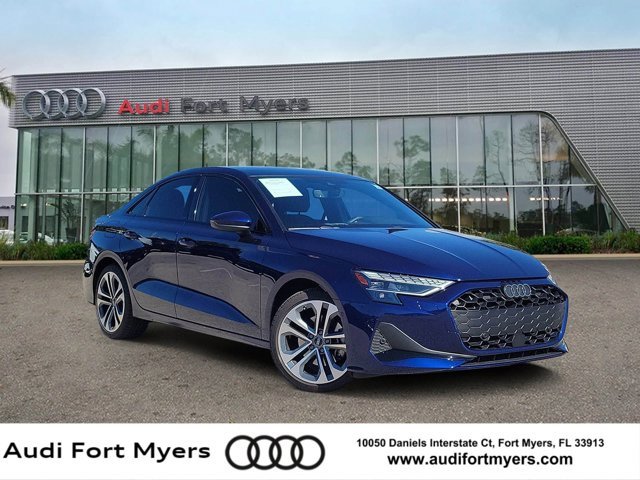 Certified 2025 Audi A3 2.0T Premium w/ Black Optic Package