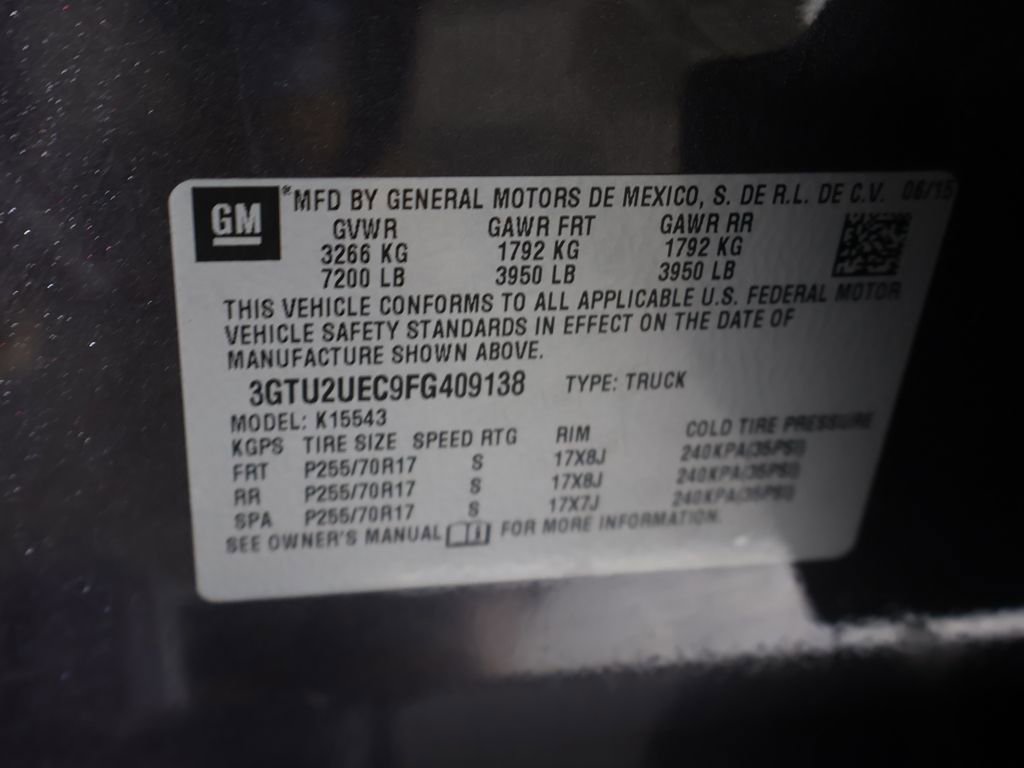 Used 2015 GMC Sierra 1500 SLE w/ SLE Value Package AWD/4WD image 45