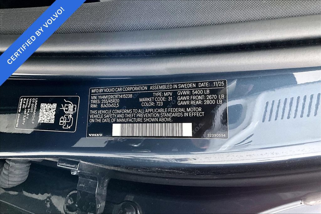 Certified 2026 Volvo XC60 B5 Plus AWD/4WD image 44