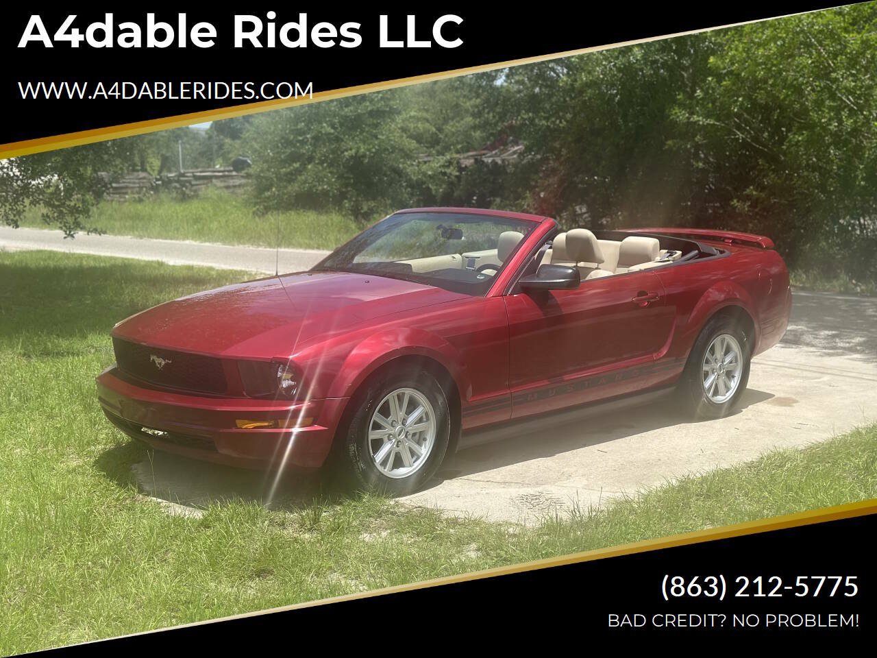 Used 2005 Ford Mustang Convertible