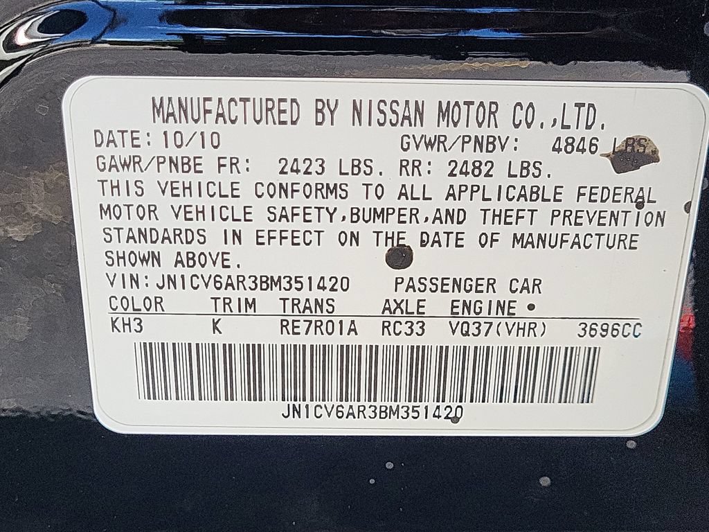 Used 2011 INFINITI G37 x Sedan w/ Premium Pkg AWD/4WD image 35