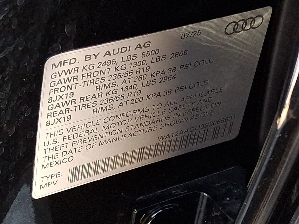 Certified 2025 Audi Q5 Premium w/ Premium Plus AWD/4WD image 27