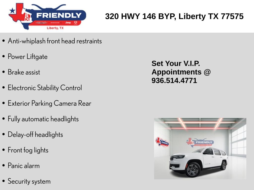 Used 2024 Jeep Wagoneer Series II w/ Flexible Seating Group image 20