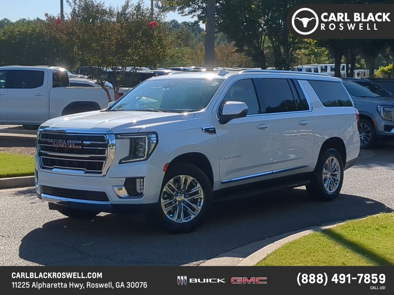 Used 2023 GMC Yukon XL SLT w/ SLT Luxury Package AWD/4WD image 1