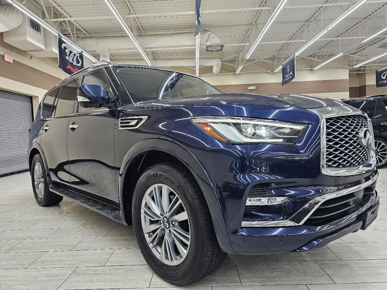 Used 2021 INFINITI QX80 Luxe w/ Cargo Package RWD image 4