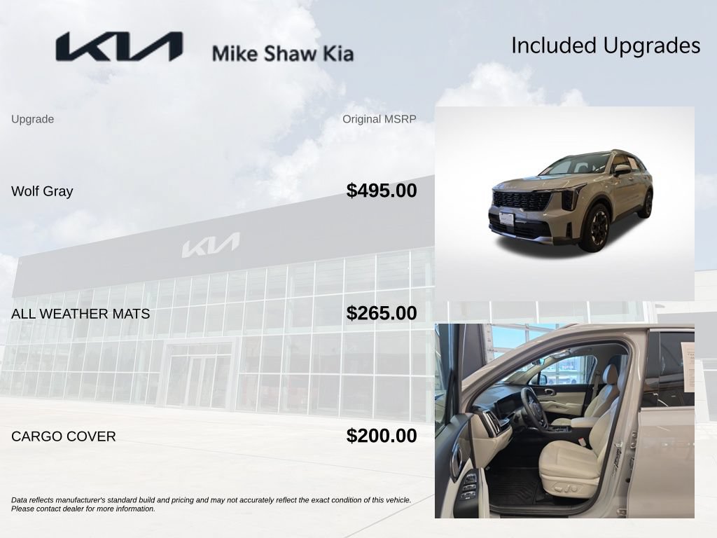 Certified 2025 Kia Sorento S FWD image 6