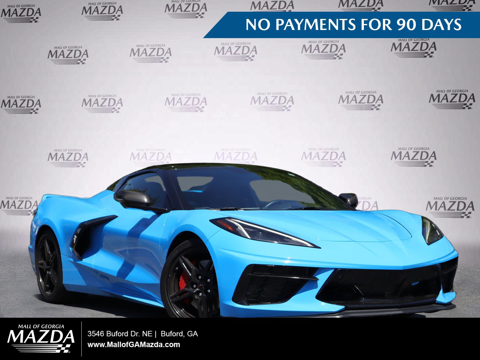 Used 2021 Chevrolet Corvette Stingray Premium Conv w/ Z51 Performance Package RWD image 1