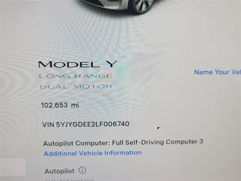 Used 2020 Tesla Model Y Long Range image 3